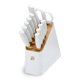 thumbnail image 1 of Set Cuchillos 12 Piezas Acero Inoxidable Softgrip Blanco, 1 of 3