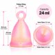 thumbnail image 5 of Copa Menstrual Peachlife 24 ml con Tallo de Anillo Suave, 5 of 9