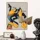 thumbnail image 5 of La magnífica vida de Marcel Pagnol Cartel de metal, decoración de pared con cartel de metal personalizado, regalos para aficionados, amigos, familia y seres queridos 40x30cm, 5 of 6