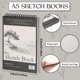 thumbnail image 2 of Cuaderno de Dibujo Jexine Pack 20 14 x 21 cm 100 GSM 30 Hojas, 2 of 3
