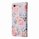 thumbnail image 5 of FOXDOCK Funda Tipo Cartera Floral para iPhone SE 2020 ,Funda con Tapa de Cuero PU, Protección Antigolpes con Ranuras para Tarjetas y Soporte, 5 of 5