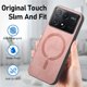 thumbnail image 3 of Magnetic Slim Case for Xiaomi Poco X6 Pro 5G with Camera Guard & Anti-Scratch Back Pink, 3 of 6