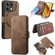 thumbnail image 1 of Funda Billetera Magnética para Xiaomi Redmi Note 13 5G Soporte Tarjetas Desmontable Marrón, 1 of 6
