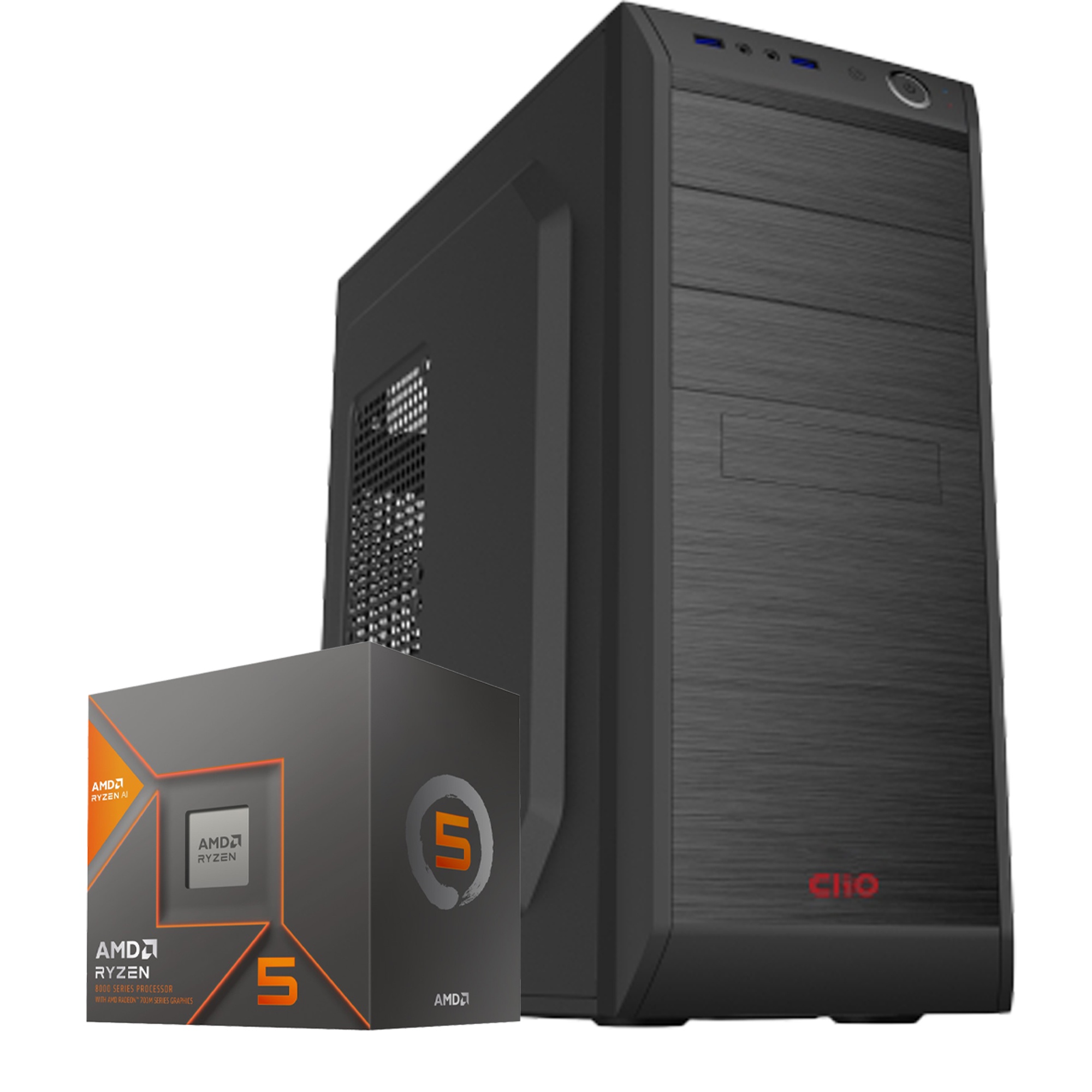 Hyperpc.Cl - Pc Oficina Amd Ryzen 5 8500G 32Gb 1Tb Radeon 740M Wifi