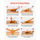 thumbnail image 3 of Kit de Amarre VEVOR 304,8 m PET, 300 Sellos, Naranja, 3 of 9