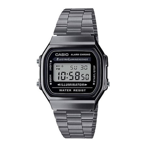 Reloj Digital Grafito Casio A-168Wgg-1A