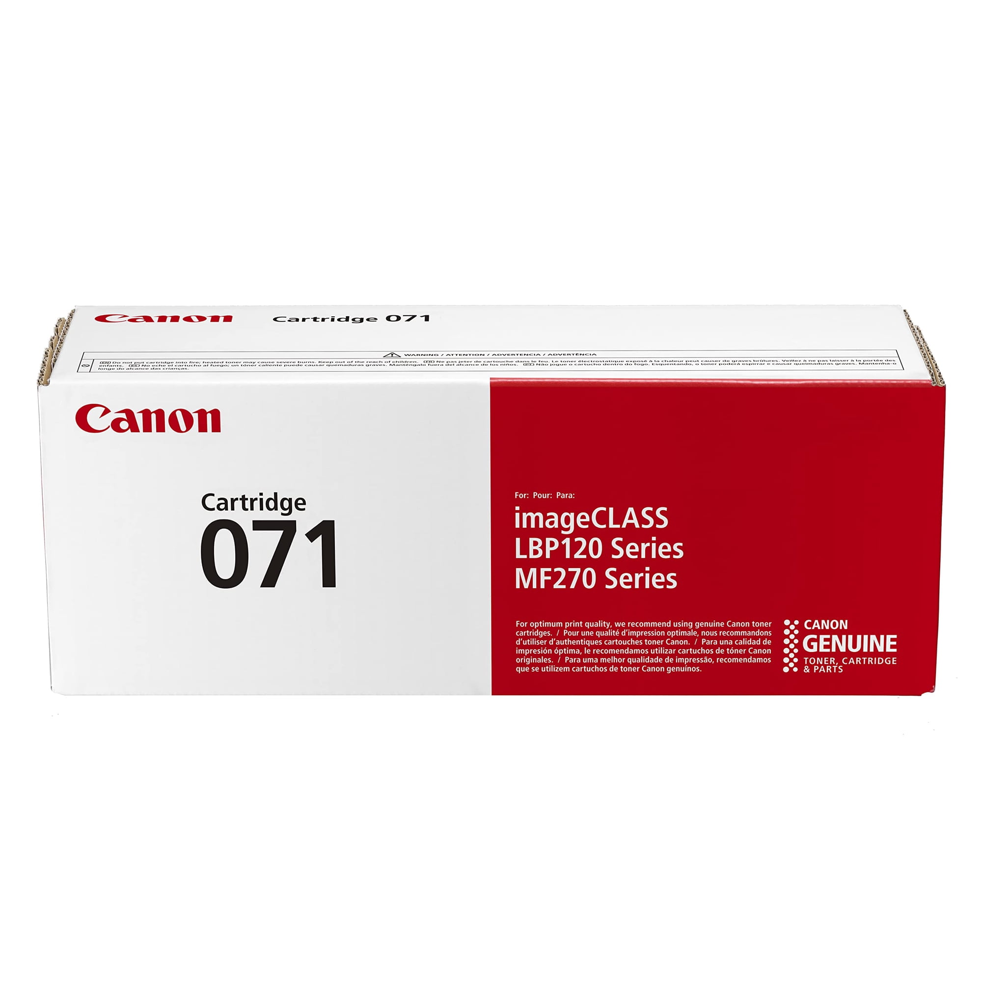 Cartucho De Tóner Canon 071 Compatible Con La Impresora Lbp122dw