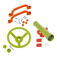 Magideal - Equipo De Juegos Para Niños, Accesorios De Columpios, Regalos Del Día De San Valentín Para Niños, Telescopio Pirata, Piezas De Barco Pirata Para Casa , Verde