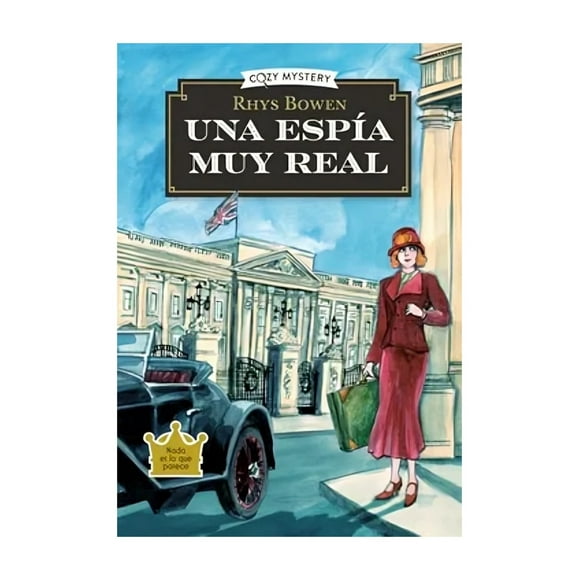 LIBRO UN ESPÍA MUY REAL - RHYS BOWEN