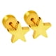 thumbnail image 1 of Aros Bebe Seguridad Estrellas Abridor Chapado En Oro 18k, 1 of 3