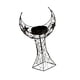 thumbnail image 3 of Candelador Crescent Tower Candelera De Metal Para El Escritorio De Cumpleaños Decorativo Negro, 3 of 5
