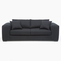 Barra Design - Sofá Fork 3C Negro