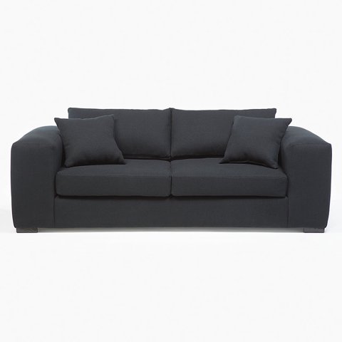 Barra Design - Sofá Fork 3C Negro