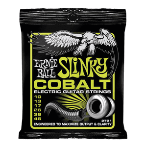 Set De Cuerdas Ernie Ball Guitarra Eléctrica Cobalto Slinky Regular 10-46 2721