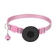 thumbnail image 3 of Collar Para Gatos Con Soporte Para Rastreador A Prueba De Agua Collar Reflectante Para Gatitos Rosa, 3 of 5