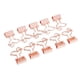 thumbnail image 2 of 10 piezas Cute Flamingo Metal Foldback Binder Clips clips de papel estacionario, 2 of 5