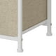 thumbnail image 2 of Comoda de 2 Cajones Metalica Beige Lino MDF, 2 of 3