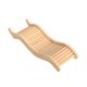 thumbnail image 2 of Puente De Madera Escondite Cabaña Accesorio Masticar Escalera De Escalada Portátil Para Hámster 9,5 Cm X 28 Cm, 2 of 3
