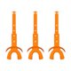 thumbnail image 1 of Protector bucal Vettex Doubleguard Naranja - Pack de 3, 1 of 4