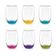 thumbnail image 3 of Pack 6 Vasos Altos Modelos Monterrey + 6 Mikonos Fondo Color Cristar, 3 of 3