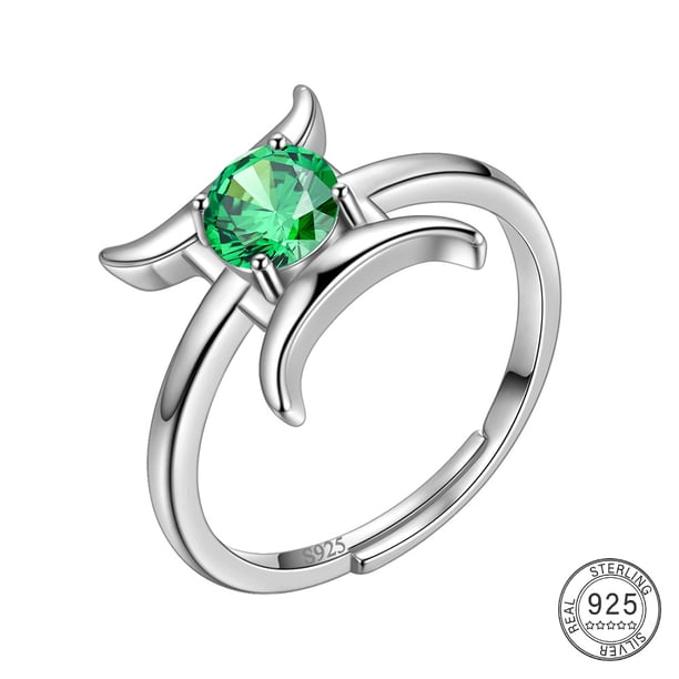 Stunning 925 Sterling Silver Constellation Ring with Zircon Adjustable Design - Perfect Gift for Women