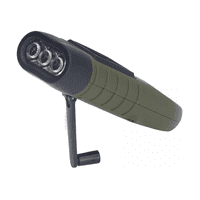 Genérico - Linterna Solar Linterna Led Recargable Clip Dinamo Camping