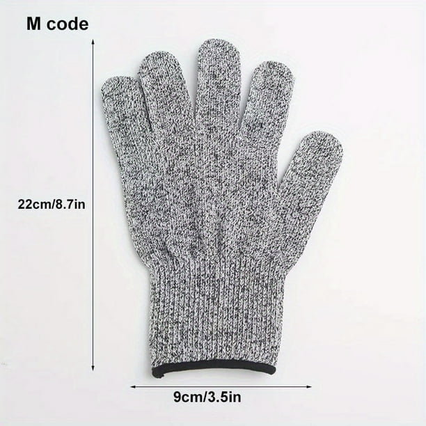 1 Pair, Cut Resistant Gloves, Safety Kitchen Wear-resistant Cuts Gloves For Oyster Shucking, Fish Fillet Processing, Mandolin Slicing, Meat Cutting And Wood Carving, Gardening