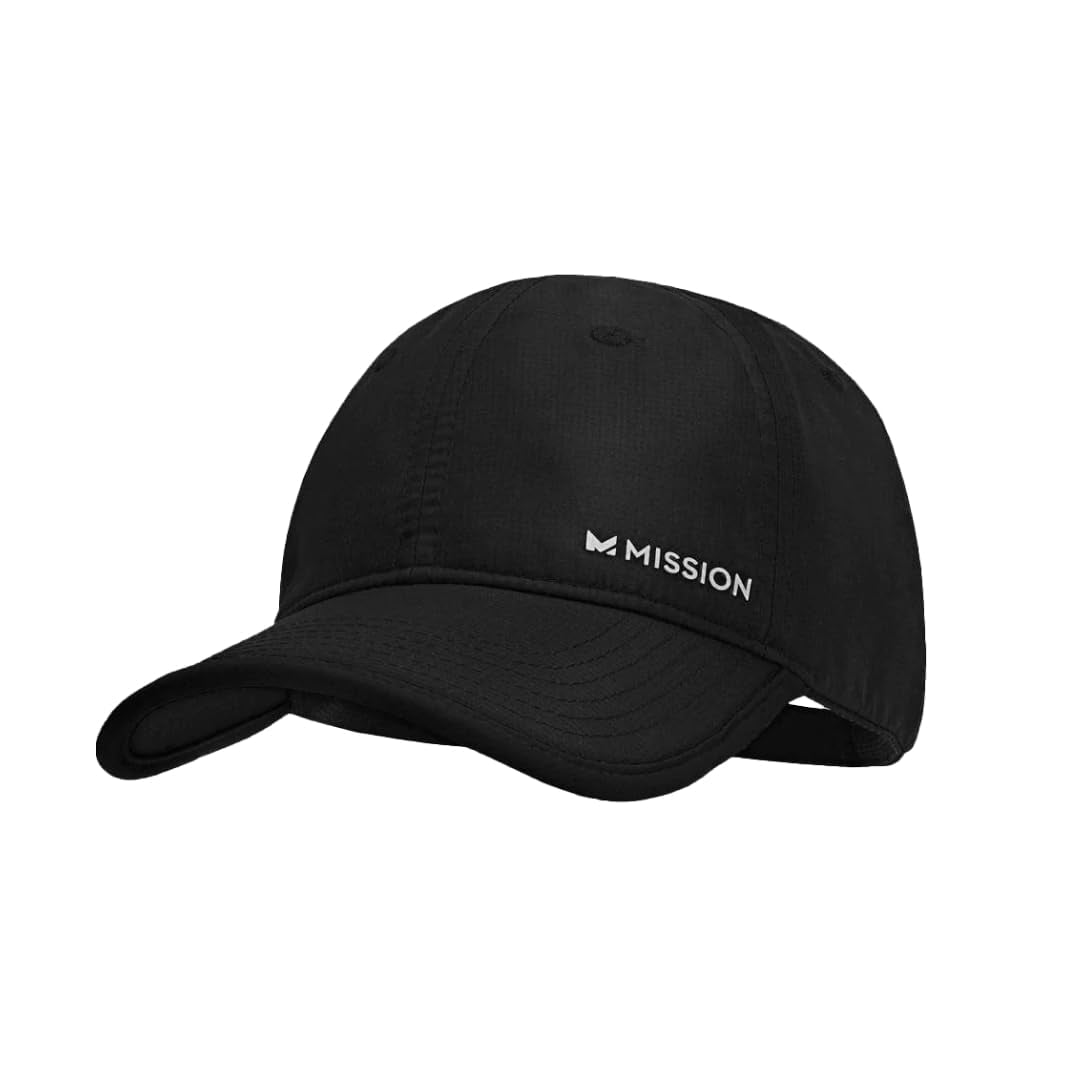 Gorro Refrigerante Mission Upf Performance Unisex, Talla Única, Negro