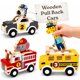 thumbnail image 1 of Coches de arrastre Little Acorn Mix & Match estilo Montessori, 1 of 6