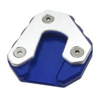 Magideal - Almohadilla De Licencia De Ampliación De Lateral De Motocicleta, Aleación De Aluminio Para Krv 180 2021, Licencia De Soporte Auxiliar De Azul