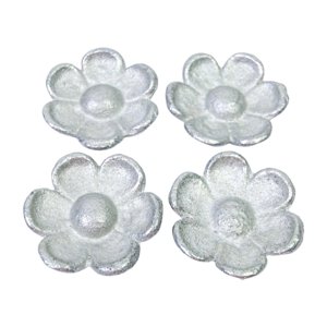 Magideal - Paquete De 4 Pesas De Patrón De Hierro, Herramientas De Costura, Pisapapeles Compacto Con Patrón Floral, Pesas De Patrón De Tela Para Corte De Tela, S