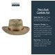 thumbnail image 5 of Sombrero Dorfman Pacific Rush Gambler Natural Talla Grande, 5 of 8