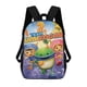 thumbnail image 1 of Equipo Umizoomi-theme Backpack, Campus style schoolbag Bookbag with Adjustable Shoulder Straps And Large Zip Compartment, Unisex Travel Bags., 1 of 6