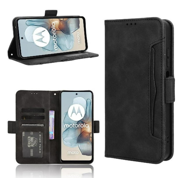 Funda Tipo Billetera FOXDOCK para Motorola MOTO G Power 5G 2024 – Tapa Flip con Tarjetero