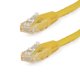 thumbnail image 1 of Cable Ethernet StarTech.com 1,2 m Amarillo CAT6 100 W PoE, 1 of 5