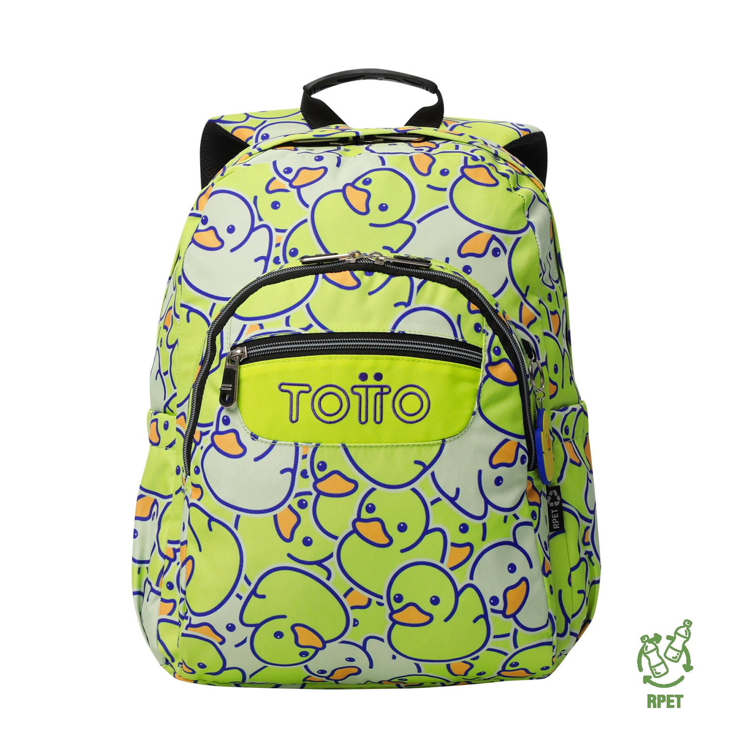 Mochila Escolar Para Niña Notebook 14" Acuarela Amarillo Totto