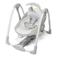 Columpio Mecedor Con Vibración Enchufado O Con Pilas Ingenuity By Lubabycas