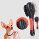 thumbnail image 4 of Peine Doble Cara Para Perros Cepillo Mascotas Gatos  (Rojo), 4 of 4