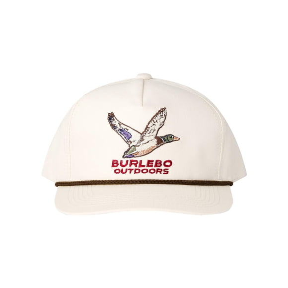Gorra Burlebo Snapback de Cuerda con Bordado Vintage de Pato