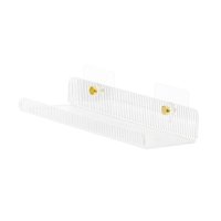 Magideal - Estante De Sin Perforación, Soporte Para Champú Y Especias Para Pared, Baño, Cocina , Grano Vertical 30Cm
