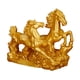 thumbnail image 2 of Estatua De Caballo Modelo Animal Adornos De Caballo Para Comedor Decoración De Escritorio Oro, 2 of 3