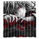 thumbnail image 1 of Cortina de ducha de baño con ganchos de Anime japonés Vampire Knight, tamaño 66 x 72 pulgadas, 1 of 3