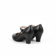 thumbnail image 4 of Zapato Cueca Mujer Negro Brillante, 4 of 8