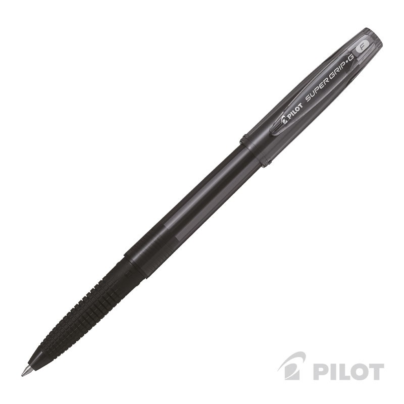 Pilot - Lapiz Pasta Super Grip G 0.7 Negro 12 Ud