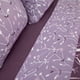 thumbnail image 3 of Sábanas de Polar Composé 2 Plazas / Ramas Lila Blanco – Doral, 3 of 3