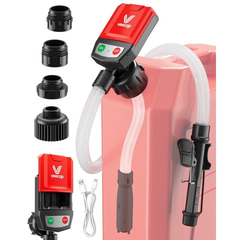 Bomba De Transferencia De Combustible Veecap Automática Eléctrica 3.8Gpm 51Cm