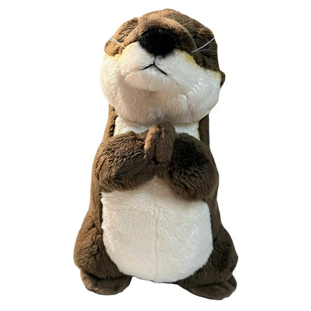 Juguetes De Nutria De Peluche De Dibujos Animados, Decoración De Sala De Estar Para Adultos, Niños, Niñas, 20cm