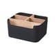 thumbnail image 5 of Soporte De Control Remoto Organizador De Maquillaje Escritorio Para Controles Remotos Artículos Diversos De Cabecera Cuadrado Negro, 5 of 5