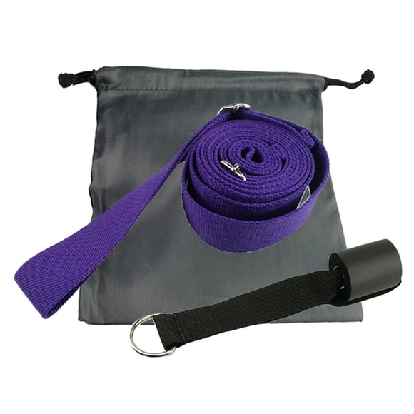 Ballet Door Stretch Band Pierna Foot Stretching Strap Dance Stretcher Purple