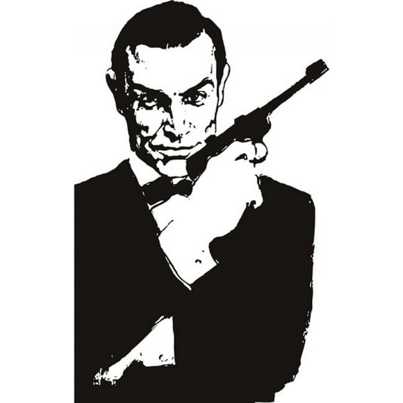 Decomural Sean Connery James Bond 007 WS-17678